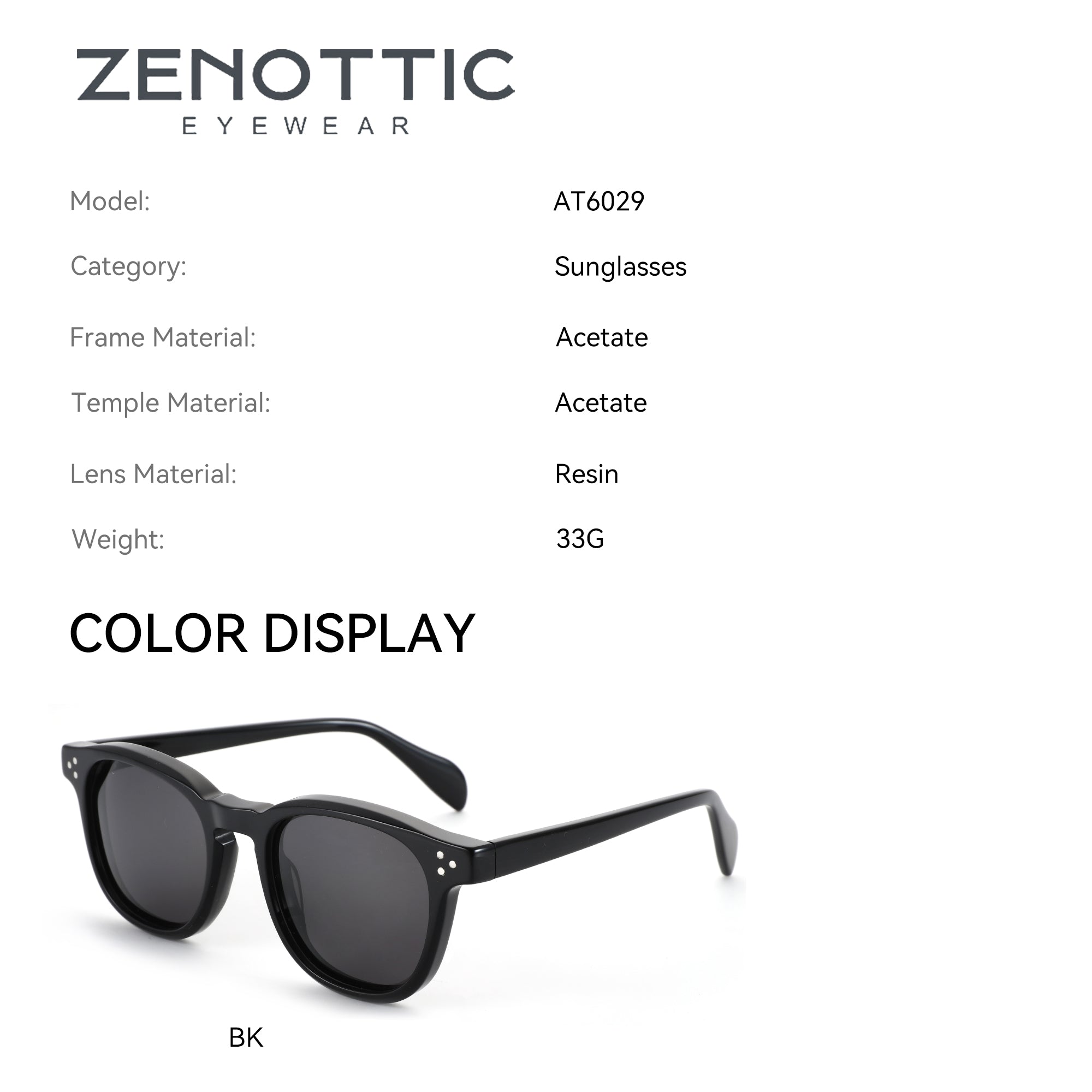 Zenottic Sun Glasses Qeturah