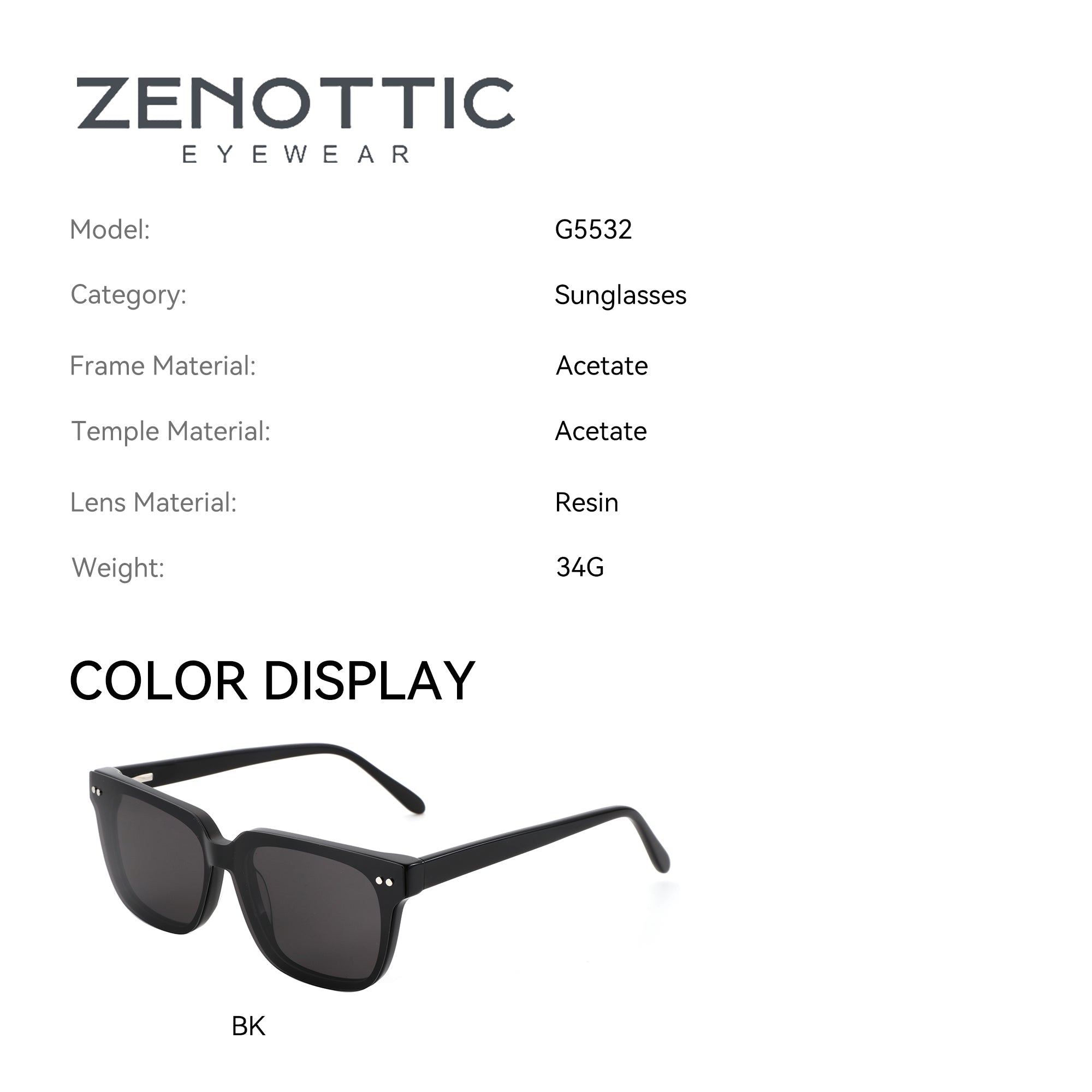 Zenottic Sun Glasses Julius