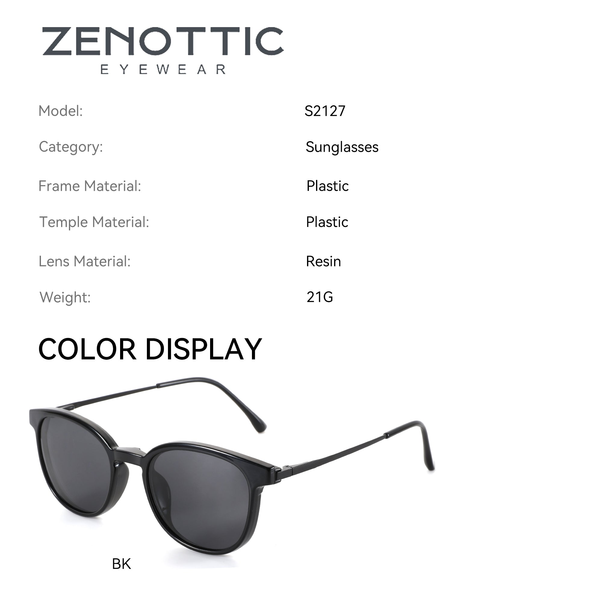 Zenottic Sun Glasses Wei