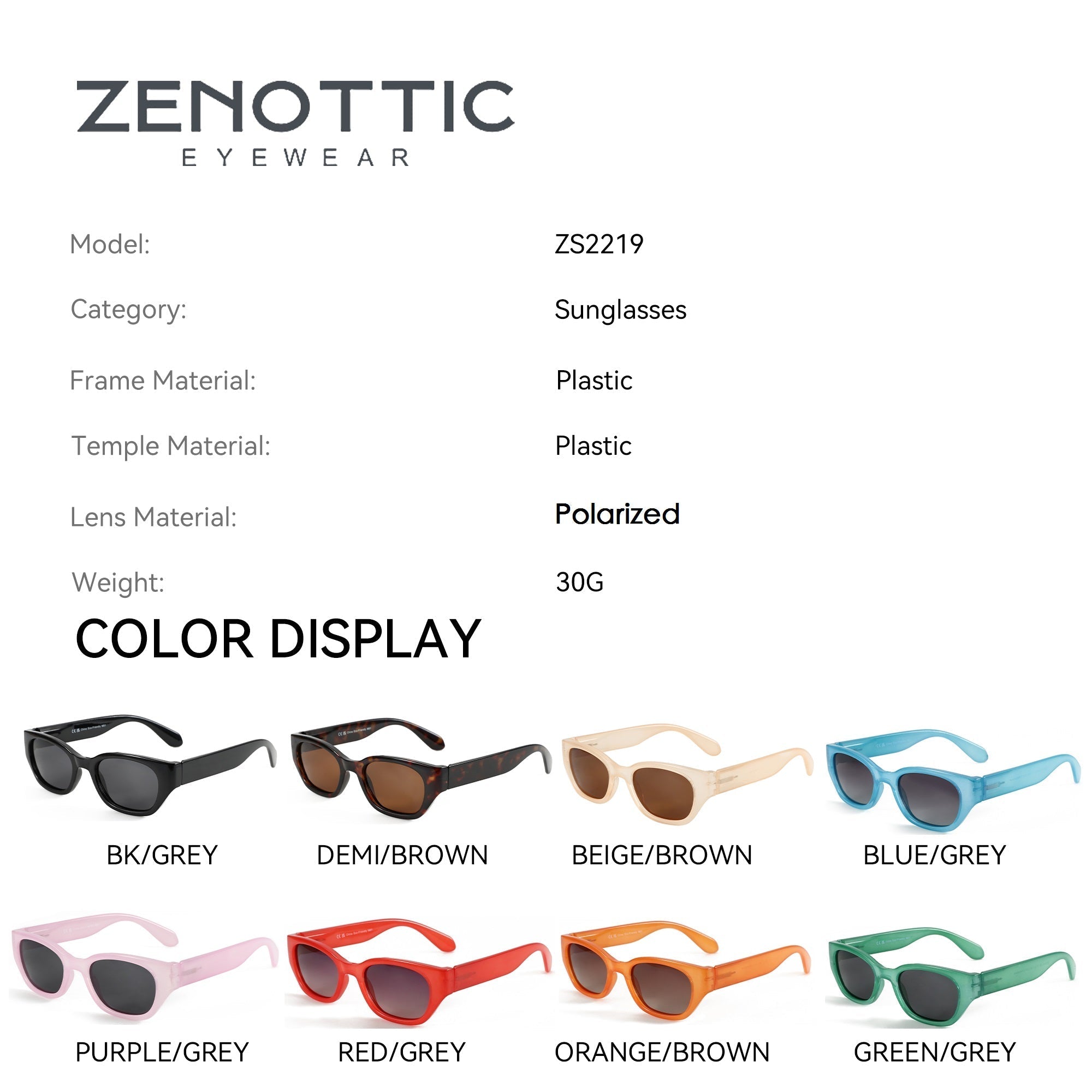 Zenottic Sun Glasses Verna
