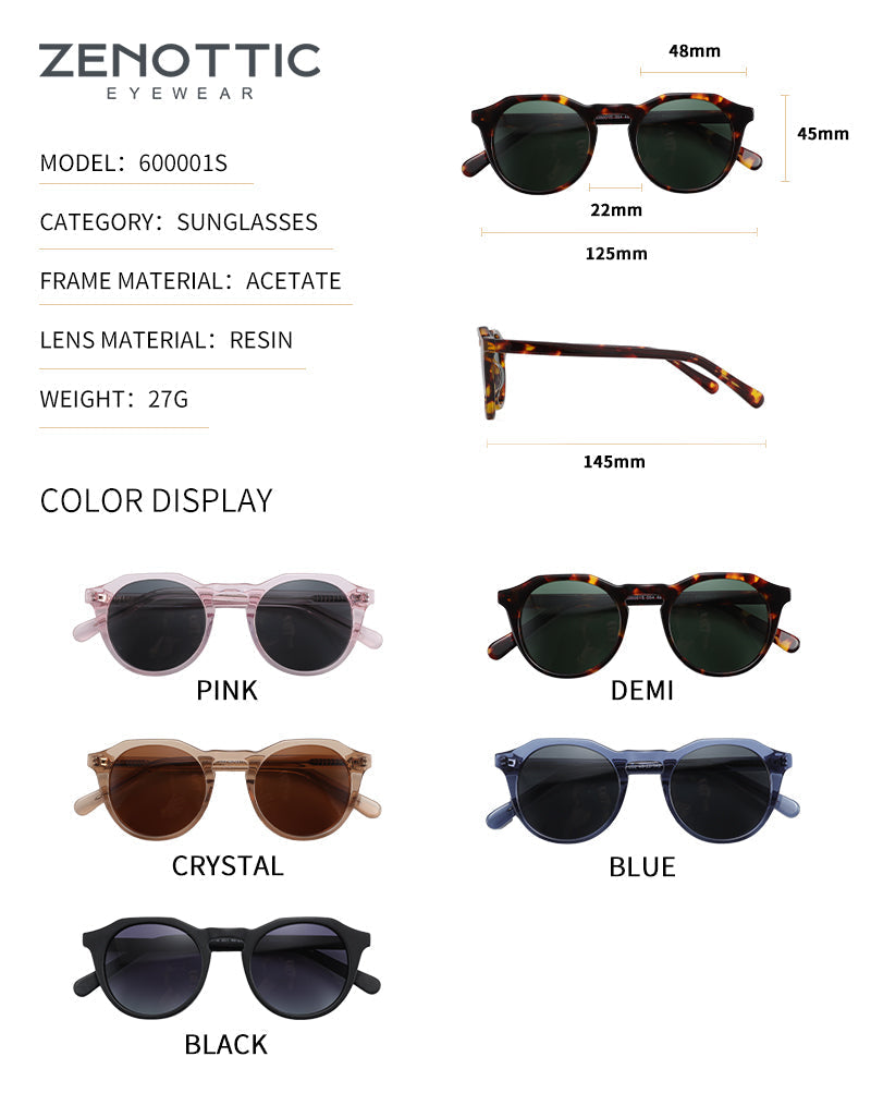 Zenottic Sun Glasses Tiffany